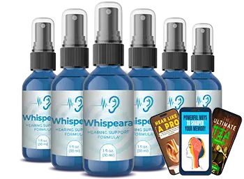 6 Bottles Whispeara + 3 Free Bonuses